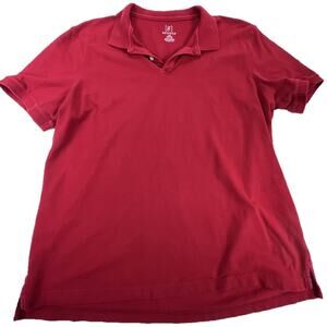 George Short Sleeve Red Polo Collared  Work Shirts Large (42-44) Bundle of Two